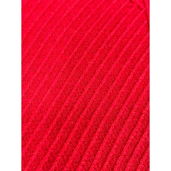 Vila Milano Red Sweater Womens Med Long Sleeve - Picture 3 of 9